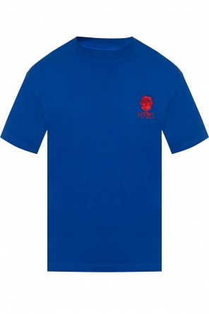 T-shirt z wyszytym wzorem z logo, zdjęcie 1 T-shirt z wyszytym wzorem z logo od Kenzo